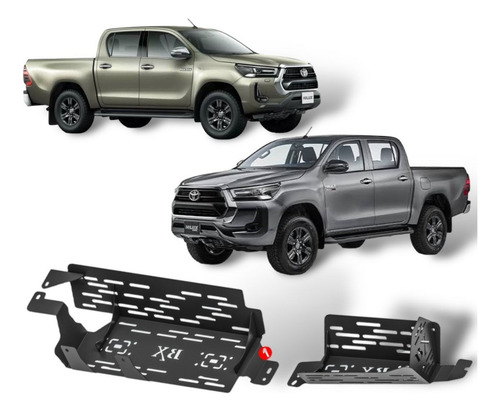 Protector Catalizador Hilux D/cabina 2016-2024 Antirrobo