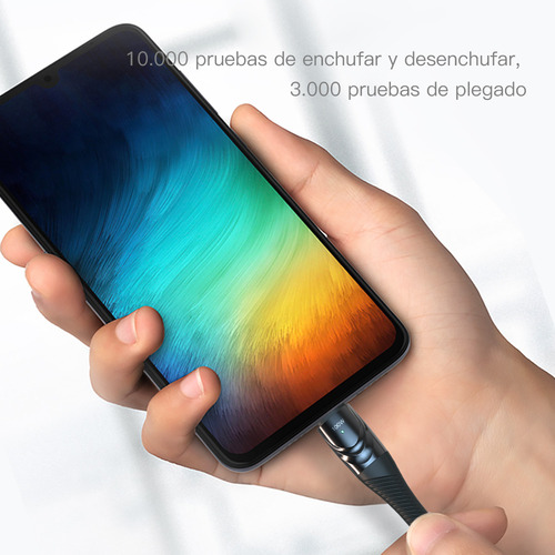 Kumi B1 Cable De Datos Usb C/tipo C Carga Rapida 100w 1.2m