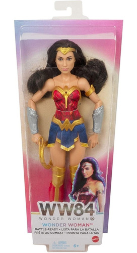 Figura Mulher Maravilha Ww84 Wonder Woman Da Mattel Gkh93