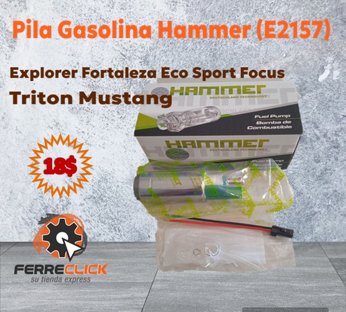 Pila Gas Hammer E2157 Explorer  /fortaleza/fiesta/focus/