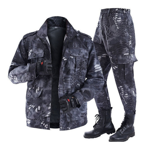 Uniforme Táctico De Tercera Generación Multicam Black