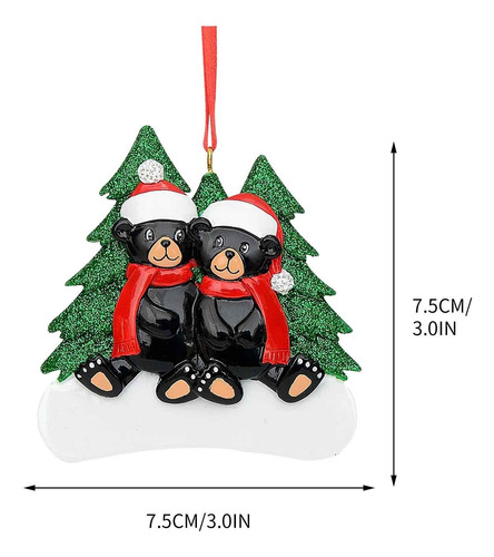 Colgante Navideño De Resina, Navidad, Familia, Navidad