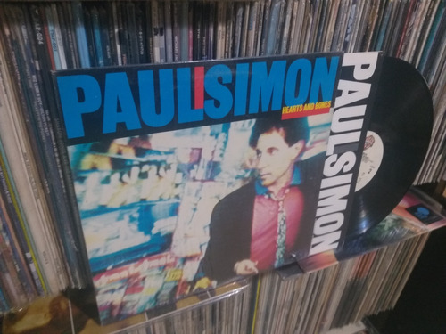 Paul Simon Hearts And Bones Vinilo Lp Usa 1983 Pop Rock Aor