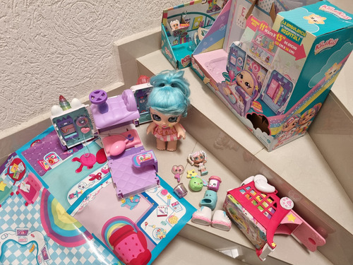 Muñeca Moose Kindi Kids Bandai Unicornio Lote Shopkins (Usado)