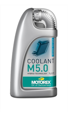 Refrigerante Moto Motorex Coolant M5.0 1l Solomototeam