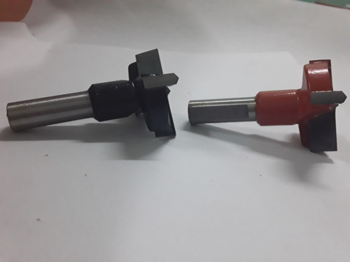Imagen 2 de 9 de Mecha Fresa Para Madera Bisagra 35mm X70mm Derecha Widia