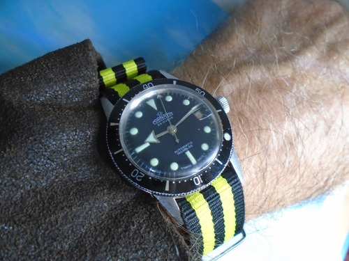 Cornavin Antigo Diver 200 M Eta 2454 Arrow Broad Raridade