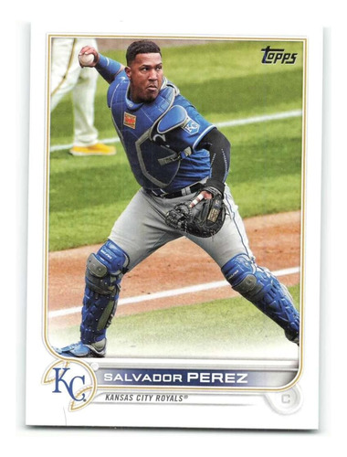 Tarjeta De Salvador Pérez Kansas City Royals Com 2022