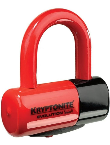 Candado Para Motos Evolution Series 4 Disc Lock Red