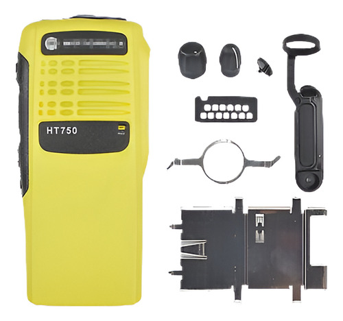 Nuevo Frente Amarillo Recambio Carcasa Para Motorola Ht750 R