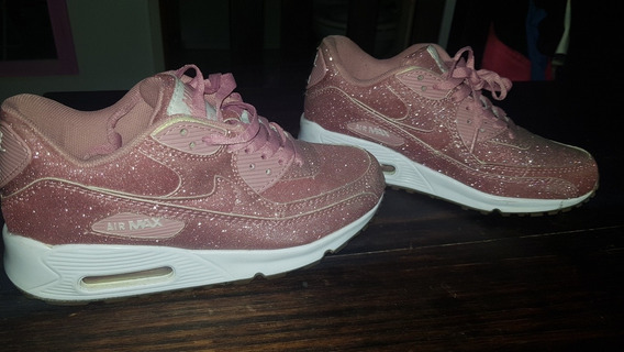 Nike Air Max Mujer Con Brillo Zapatillas Rosa en Mercado Nike Air Max Mujer Con Brillo Zapatillas Rosa en Mercado