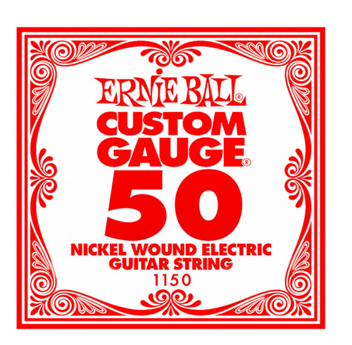 Cuerda Suelta Ernie Ball 050 Nickel Wound Guitarra Electrica