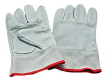 Comprar Guantes Cuero Descarne Trabajo Puño Corto Reforzado X1 Par  