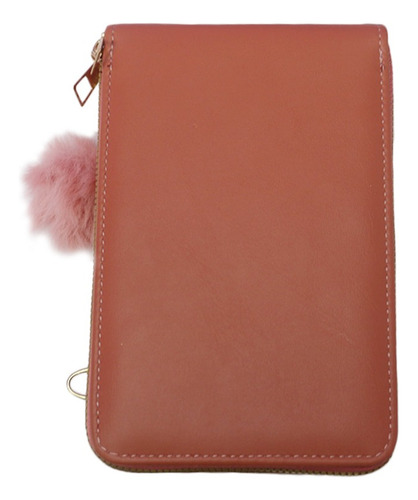 Bolsa Bandolera Diseño Corazón - Casual Y Cómoda Con Correa Coral Corazones Oro Coral