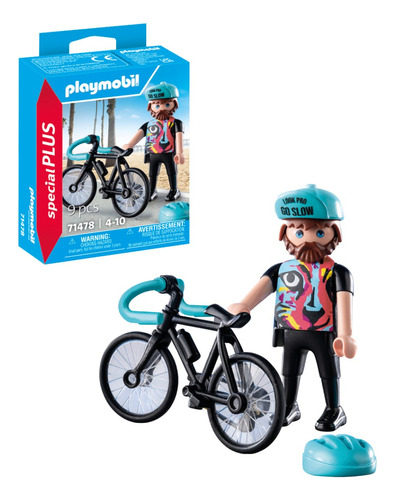 Playmobil Special Plus Ciclista De Carretera 71478