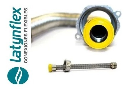 Imagen 2 de 5 de Flexible Aprobado Extensible Medidor Gas 1 1/4 X 3/4 Latyn