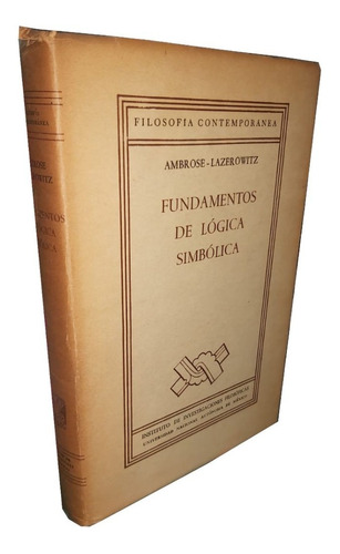 Fundamentos De Lógica Simbólica - Ambrose