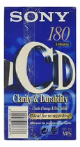 Comprar Cinta Cassette Vhs Sony 160 Minutos 8 Horas