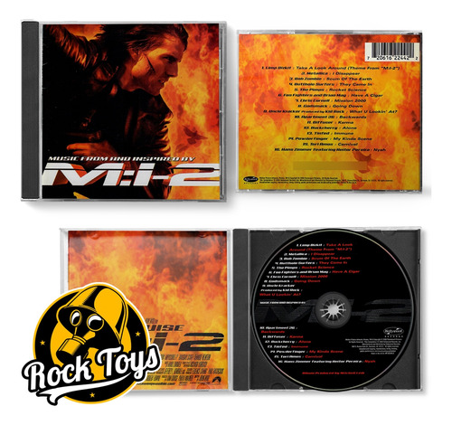 Mission Impossible 2 - Soundtrack 2000 Cd Vers. Usa (Reacondicionado)