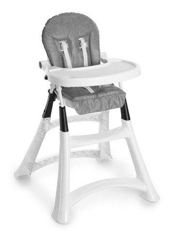 Cadeira Para Refeição Alta Premium Grafite Galzerano 5070gr