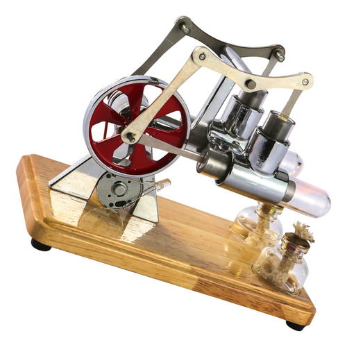 Kit De Motor Hot Stirling, Modelo Physical Dual Generator