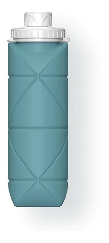 Botella De Agua Plegable Silicona Conserva El Frío.