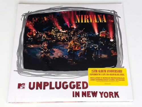 Vinilo Nirvana / Mtv Unplugged In New York 2lp / Sellado