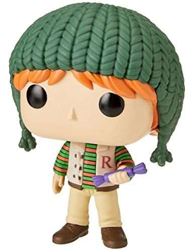 Funko Pop! Películas: Harry Potter Holiday - Ron Wz8fr