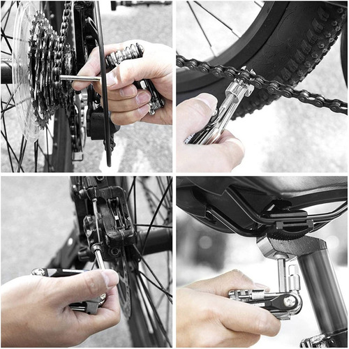 Imagem 7 de 7 de Kit Ferramentas Reparo Bicicleta 11 Funções Gedore Robust