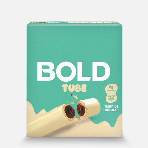 Bold Tube (caixa 12 Unid.) Bold Snacks - Lançamento
