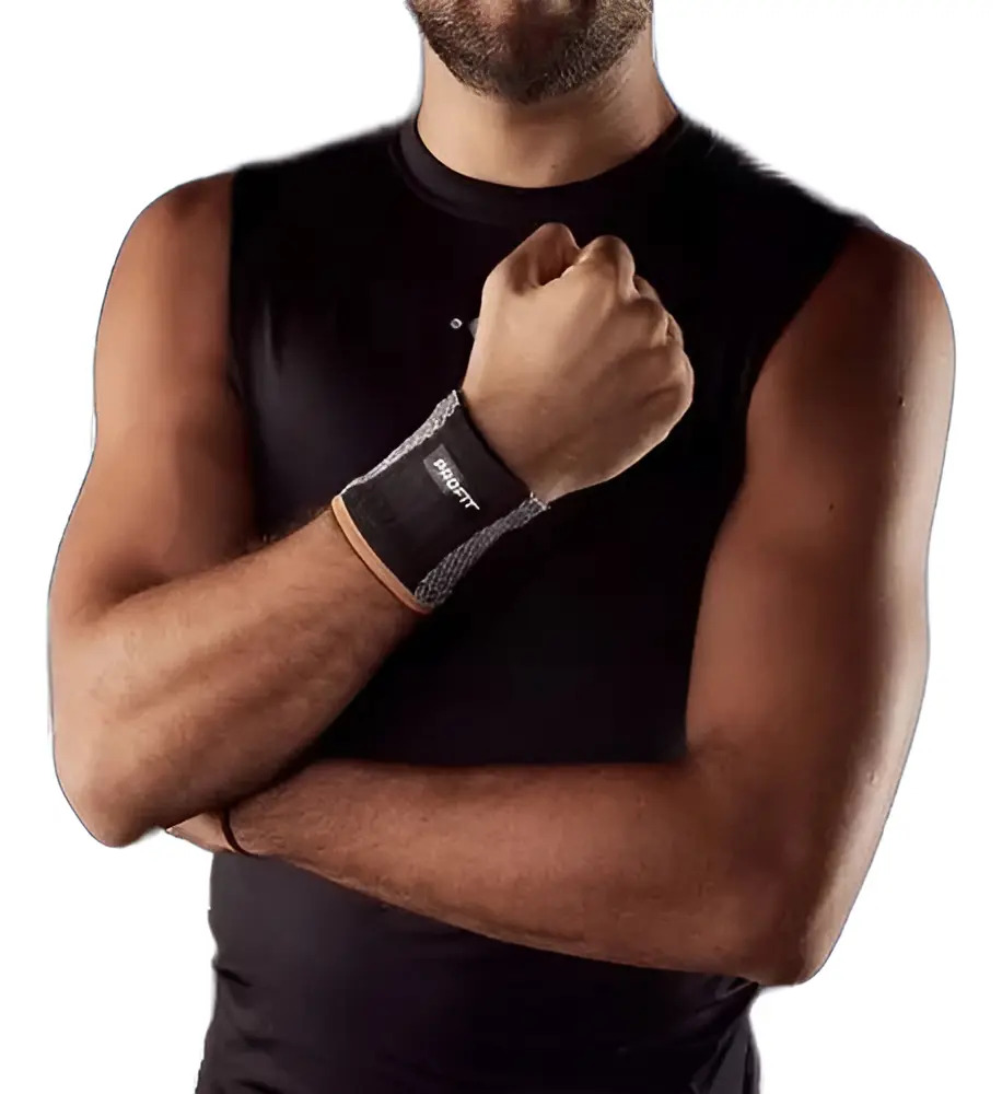 Muñequera Tubular de Compresión Profit PTM para Tendinitis y Esguinces, Talle XL