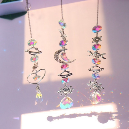 Para Colgante De Cristal 3d Con Forma De Campanilla De.