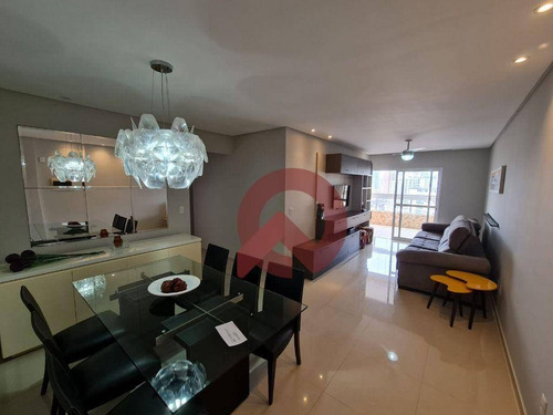Imagem 13 de 30 de Apartamento Com 3 Dormitórios À Venda, 117 M² Por R$ 730.000 - Vila Guilhermina - Praia Grande/sp - Ap3765
