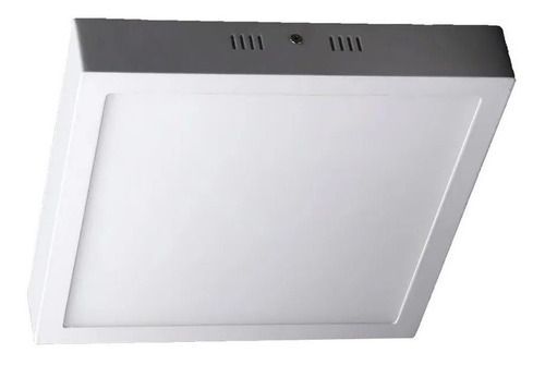 Pack X 4 Plafon Panel Candil Led Cuadrado Blanco 12w