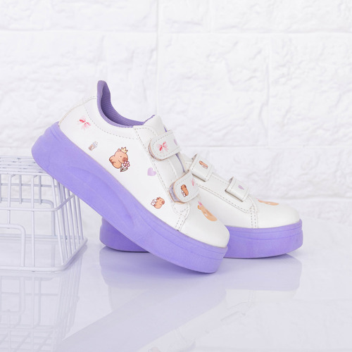 Zapatilla Infantil Yesiimorena Capybara Niña Capibara Velcro
