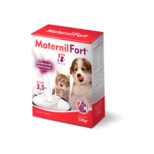 Maternil Fort Leche En Polvo Sustituto Lacteo Cachorro 250gr