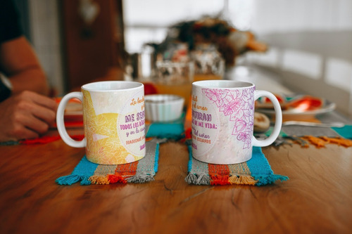 Taza Blanca Sublimada 11 Oz Regalo Cristianas F236 Blanco