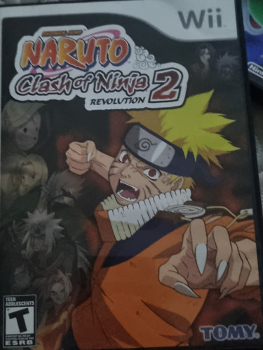 Naruto   Clash Of Ninja Revolution 2  Wii Fisico (Reacondicionado)