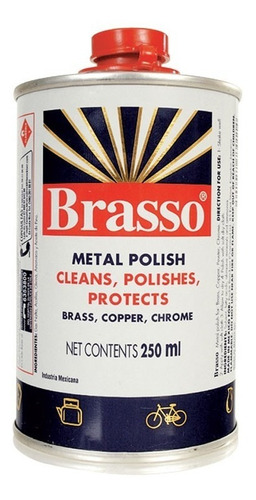 Líquido Limpia Metales 200 Ml Accesorio Brasso