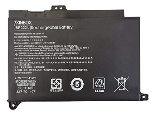 7xinbox ***** 41wh 5150mah Bp02xl Hstnn-lb7h Hstnn-ub7b Bp02