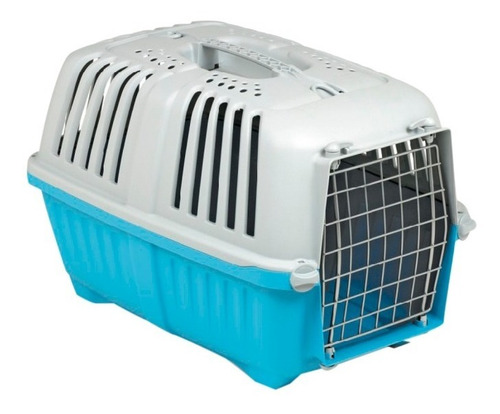 Imagen 2 de 10 de Transportadora Para Mascota Perro Gato Pratiko Metal 2