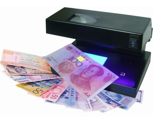 Detector Billetes Dinero Falso Uv Ad-2138  Lupa 