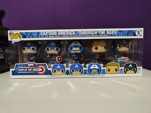 Funko Pop Marvel Yots 5 Cap America