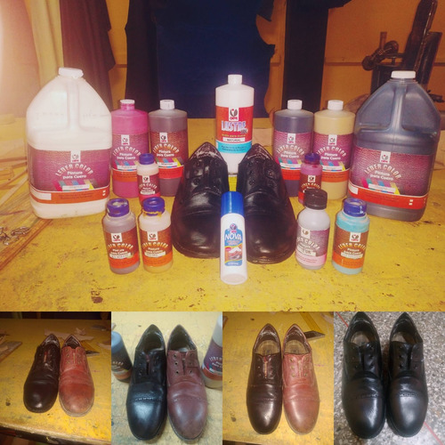 Imagen 3 de 5 de Pintura Para Zapatos De Cuero, Carteras, Correas, Muebles