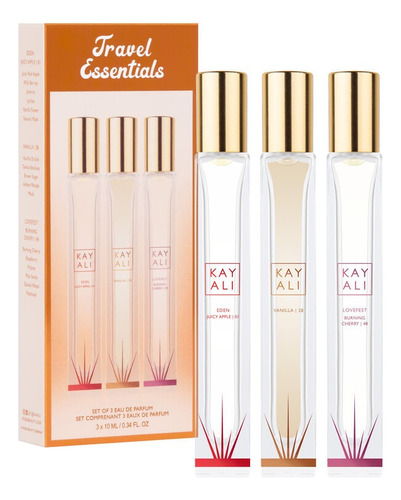 Kayali Travel Essentials Set (3 Travel Sprays X 10ml)