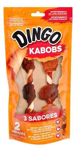 Snacks De Perro Dingo Kabobs 2un