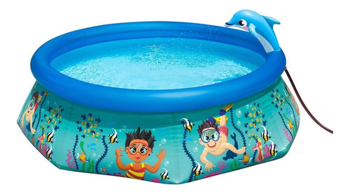 Centro De Juegos Inflable H2ogo! Delfin 2100l