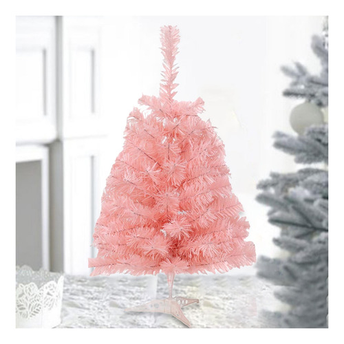 De Navidad Rosa Sin Iluminar De 24 Pulgadas Árbol De