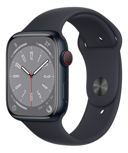 Apple Watch Series 8 Gps + Celular Aluminio Medianoche 45 Mm (Reacondicionado)