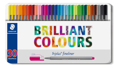 Bolígrafo Staedtler 334 Triplus Pe With Extra Point 0.3...